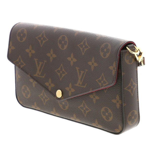 1240002017274 2 Louis Vuitton Pochette Felicie Wallet Monogram Canvas