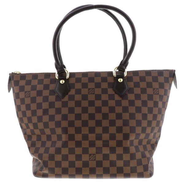 1240002017527 1 Louis Vuitton Saleya MM Tote Bag Damier Ebene