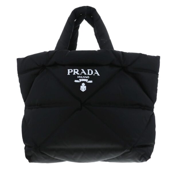 1240002017563 1 Prada Padded Re Nylon Tote Bag Black