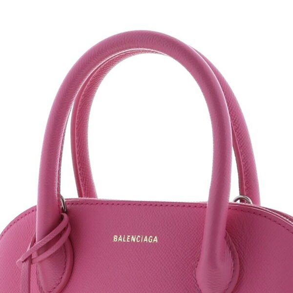 1240002018036 3 Balenciaga Ville Top Handle S 2way Bag Pink