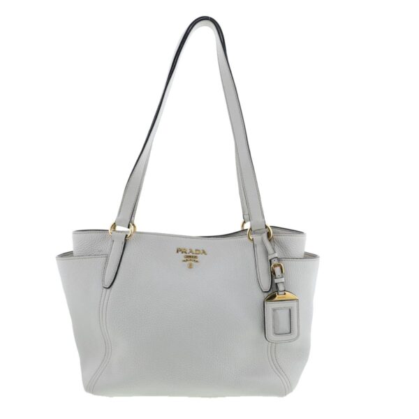 1240002018073 1 Prada Tote Bag White