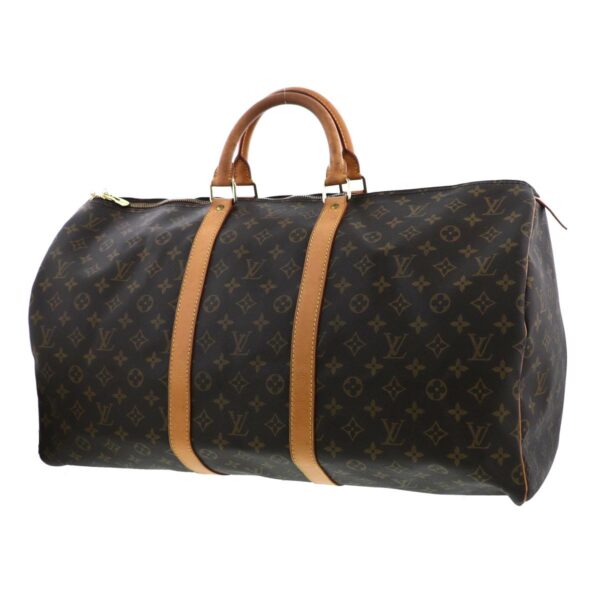 1240002018086 2 Louis Vuitton Keepall 55 Bag Bag Monogram Brown