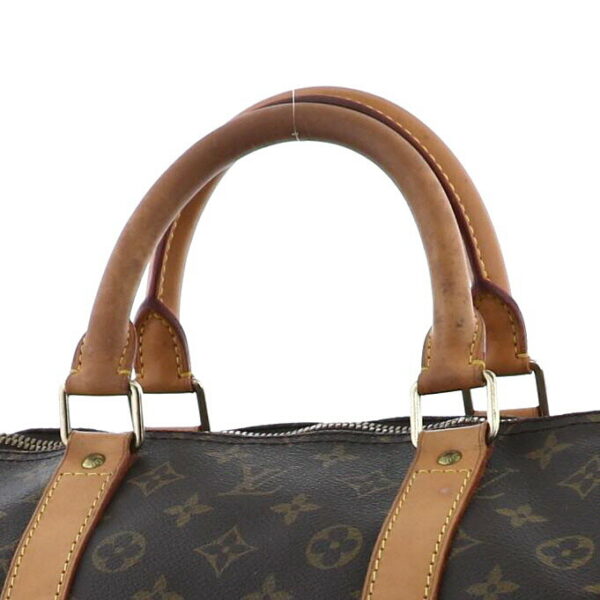 1240002018086 3 Louis Vuitton Keepall 55 Bag Bag Monogram Brown