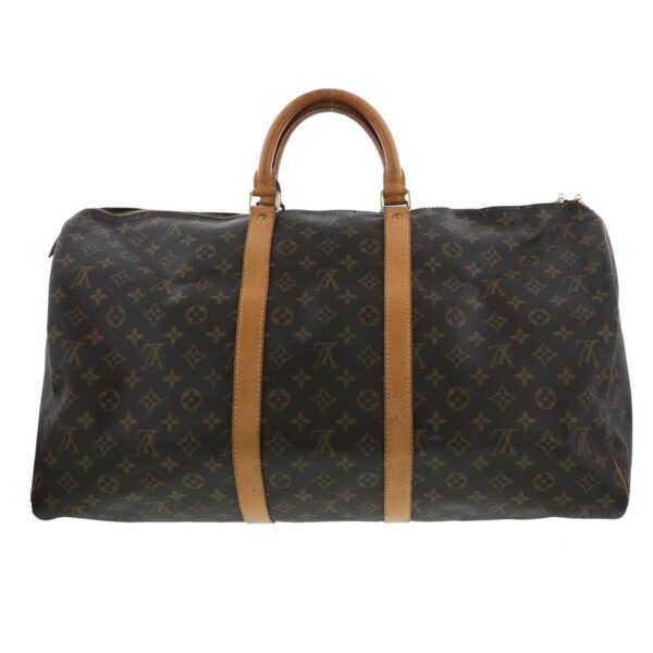 1240002018086 4 Louis Vuitton Keepall 55 Bag Bag Monogram Brown