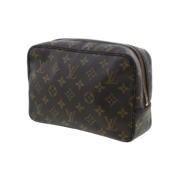 1240002018112 2 Louis Vuitton True Toilette Bag Pouch Clutch Monogram Brown