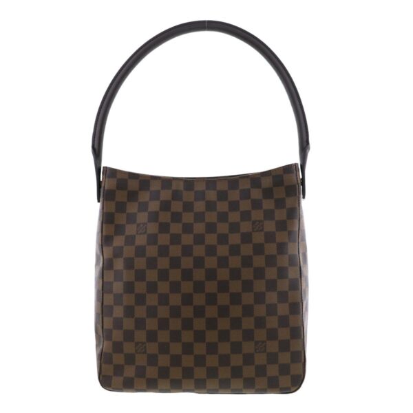 1240002018142 1 Louis Vuitton Looping GM Bag Tote Bag Damier Ebene