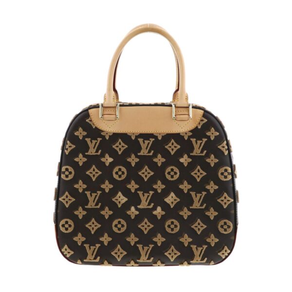 1240002018221 4 Louis Vuitton Douville Cube Bag Handbag Monogram Taftage