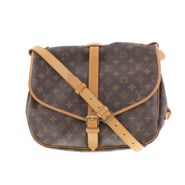 1240002018313 1 Louis Vuitton Somul 35 Bag Messenger Bag Monogram Brown