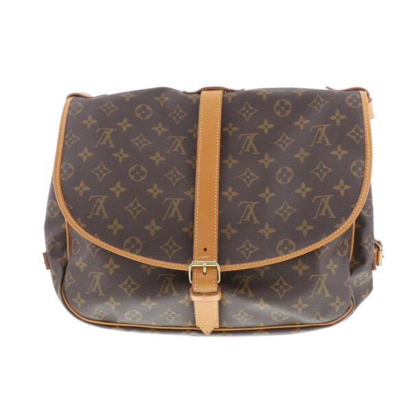 1240002018313 3 Louis Vuitton Somul 35 Bag Messenger Bag Monogram Brown