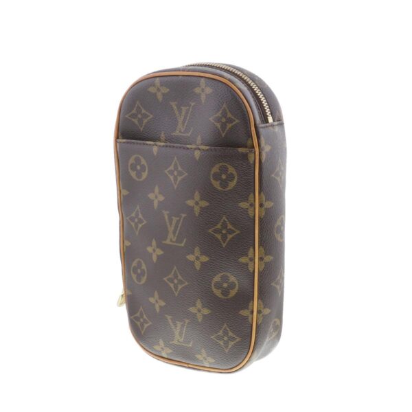 1240002018318 2 Louis Vuitton Pochette Gunge Bag Waist Body Bag Monogram Brown