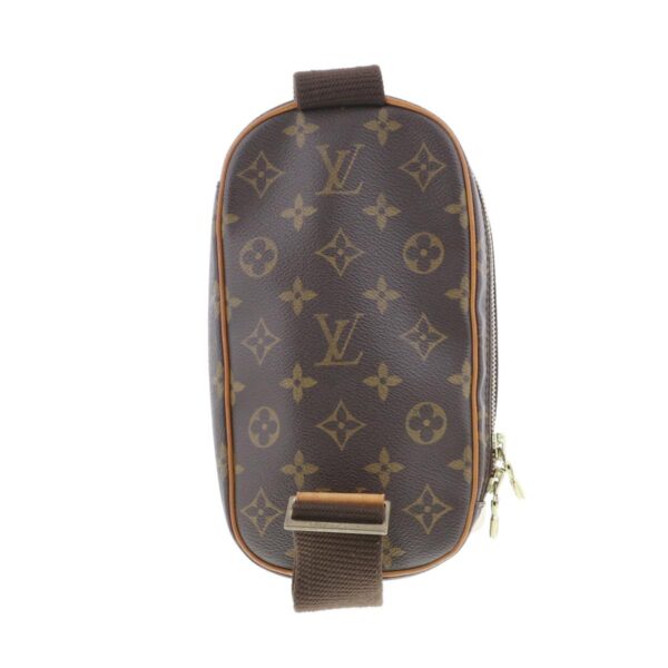 1240002018318 3 Louis Vuitton Pochette Gunge Bag Waist Body Bag Monogram Brown