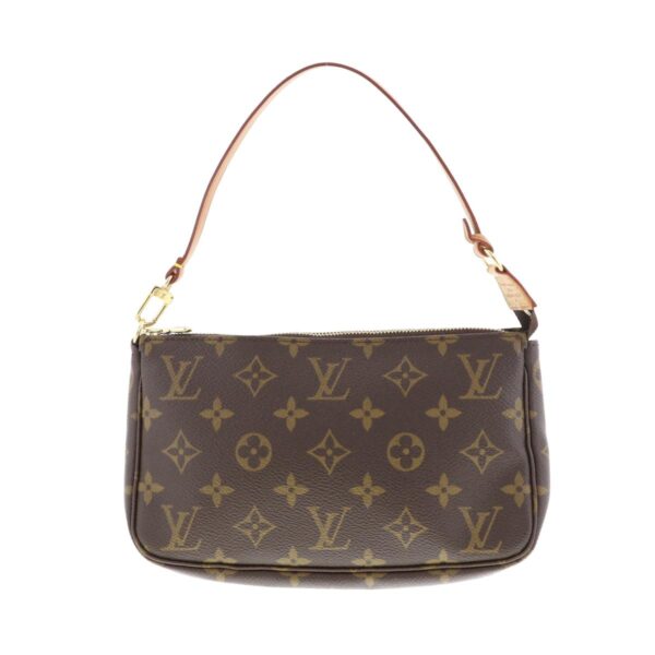 1240002018481 1 Louis Vuitton Pochette Accessory Bag Pouch Clutch Monogram Brown