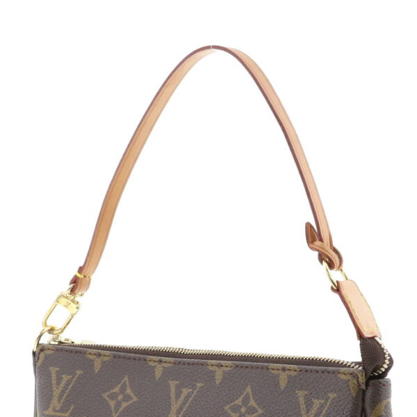 1240002018481 5 Louis Vuitton Pochette Accessory Bag Pouch Clutch Monogram Brown