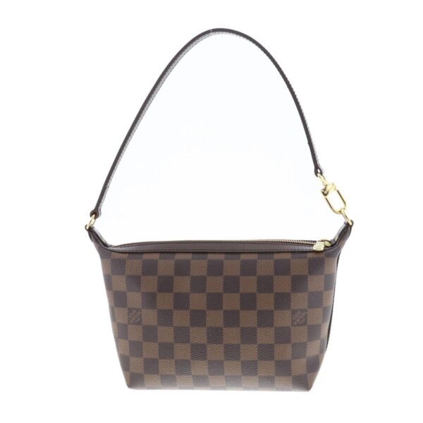 1240002018588 5 Louis Vuitton PM Bag Pouch Clutch Damier Ebene