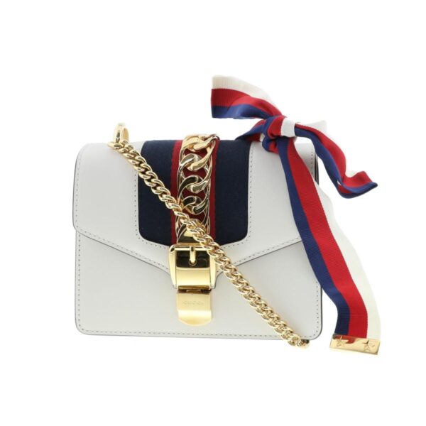 1240002018607 1 Gucci Sylvie Shoulder Bag Ivory