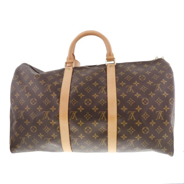 1240002018693 4 Louis Vuitton Keepall 50 Bag Bag Monogram Brown