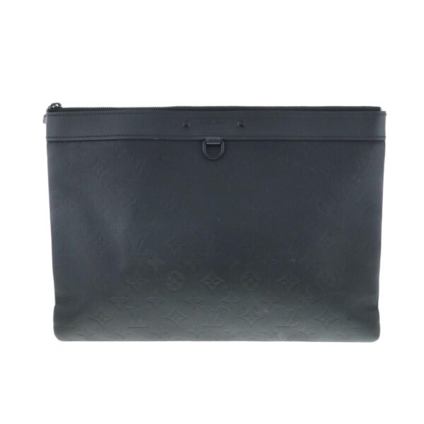 1240002018880 1 Louis Vuitton Pochette Discovery Bag Pouch Clutch Monogram Shadow Black