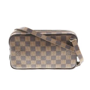 1240002019113 1 1 Louis Vuitton Musette Salsa Long Damier Ebene Crossbody Bag Brown