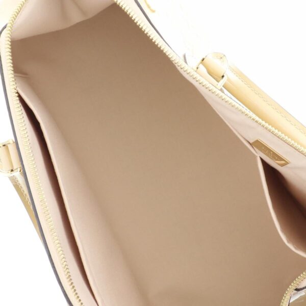 1240002019145 6 Louis Vuitton Santa Monica Handbag Vernis Beige