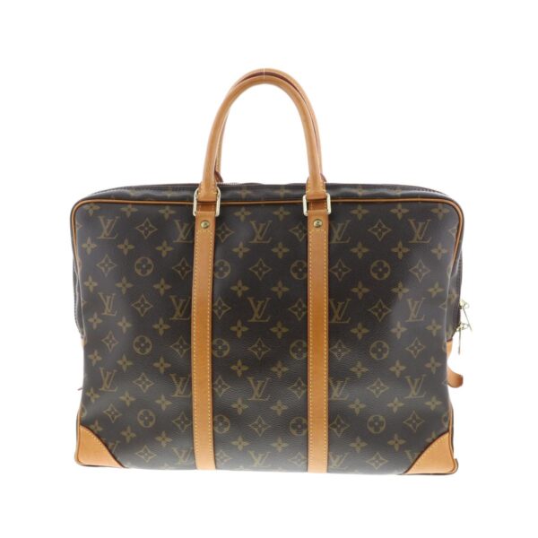 1240002019199 7 Louis Vuitton Port de Cuman Voyage Briefcase Monogram Brown