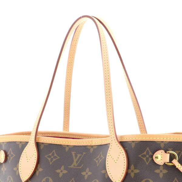 1240002019433 3 Louis Vuitton Neverfull PM Tote Bag Monogram Pivoine Brown