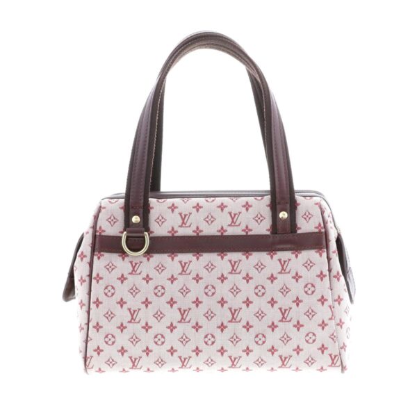 1240002019730 1 Louis Vuitton Josephine PM Handbag Monogram Mini Cherry Red