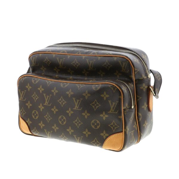 1240002019736 2 Louis Vuitton Nile Shoulder Bag Monogram Brown