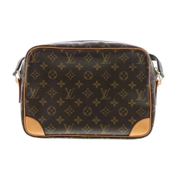 1240002019736 3 Louis Vuitton Nile Shoulder Bag Monogram Brown