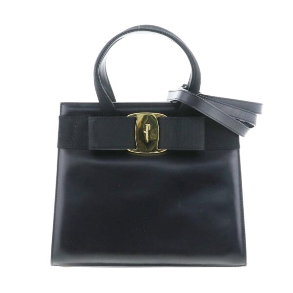 1240002020254 1 Salvatore Ferragamo Shoulder Bag Black