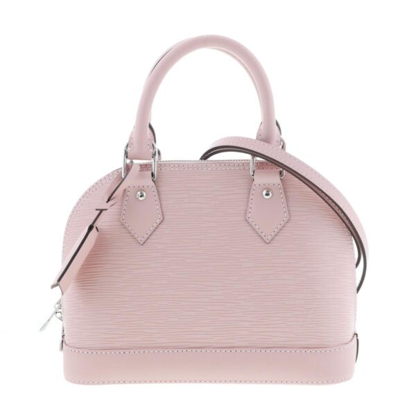 1240002020312 1 Louis Vuitton Alma BB Handbag Epi Rose Ballerine