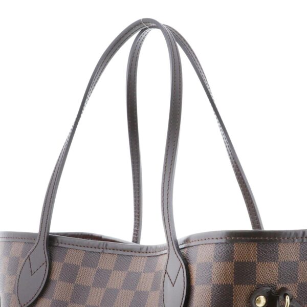 1240002020341 3 Louis Vuitton Neverfull MM Tote Bag Damier Ebene Brown