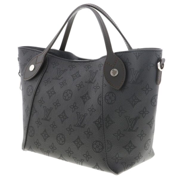 1240002020490 2 Louis Vuitton Hina PM Handbag Mahina Leather Noir