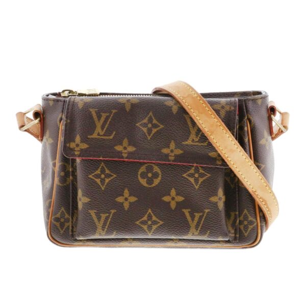 1240002020662 1 Louis Vuitton Viva Cite PM Shoulder Bag Monogram Canvas Brown