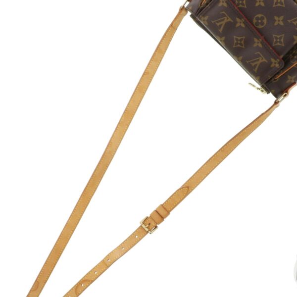 1240002020662 5 Louis Vuitton Viva Cite PM Shoulder Bag Monogram Canvas Brown