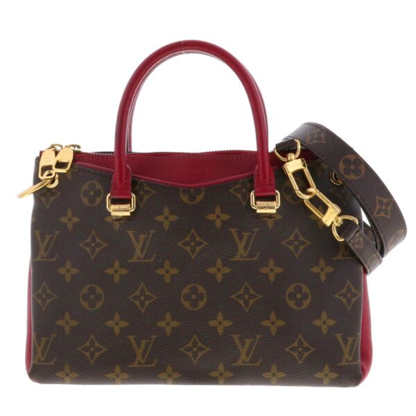 1240002020844 1 Louis Vuitton Pallas BB Handbag Monogram Brown