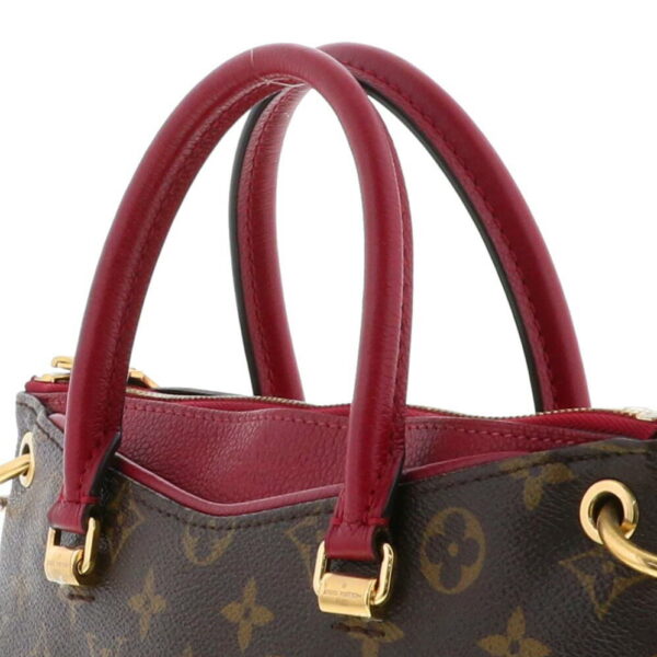 1240002020844 3 Louis Vuitton Pallas BB Handbag Monogram Brown