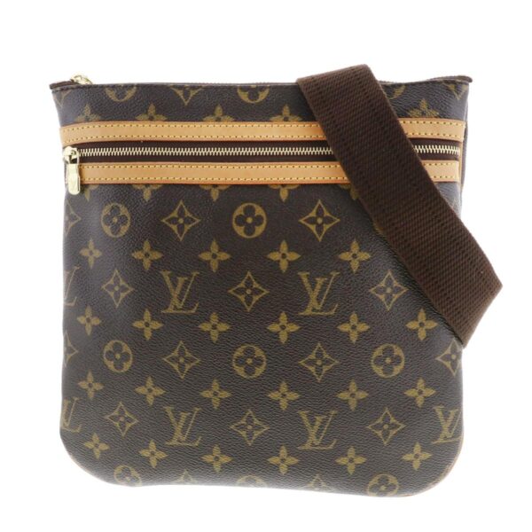 1240002020952 1 Louis Vuitton Pochette Bosshole Shoulder Bag Monogram Brown