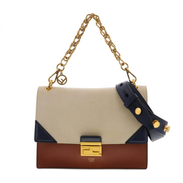 1240002021208 1 Fendi Canyu Handbag Beige