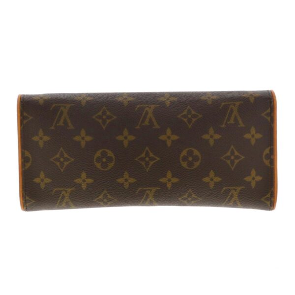 1240002021275 3 Louis Vuitton Pochette Twin GM Pouch Monogram Brown