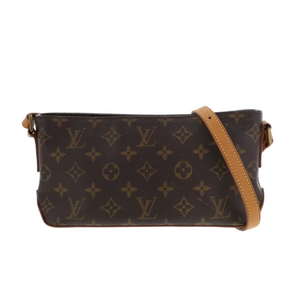 1240002021295 1 Louis Vuitton Trotteur Shoulder Bag Monogram Brown