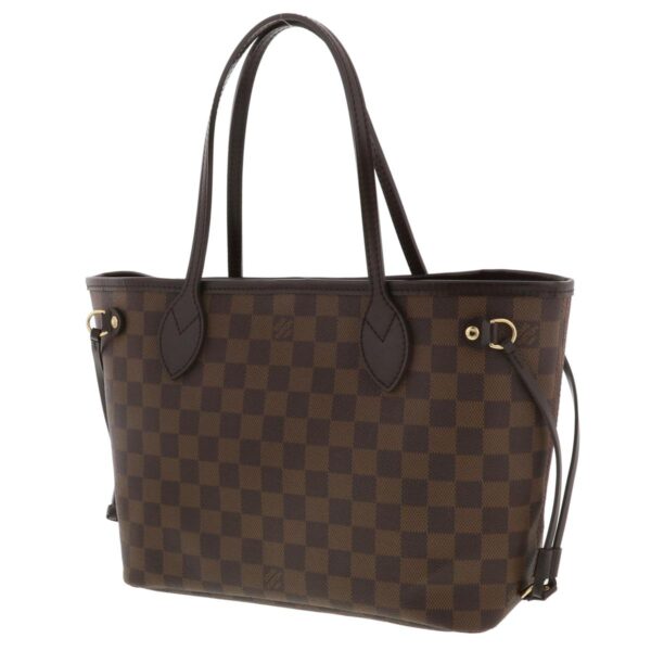 1240002021368 2 Louis Vuitton Far PM Tote Bag Damier Ebene Brown