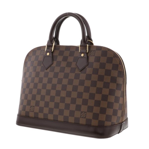 1240002021531 2 Louis Vuitton Alma Handbag Damier Ebene Brown