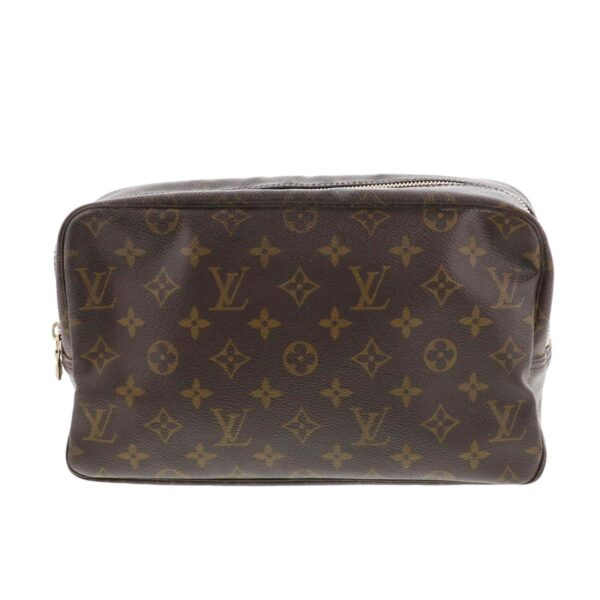 1240002021748 1 Louis Vuitton Trousse Toilette GM Pouch Monogram Brown