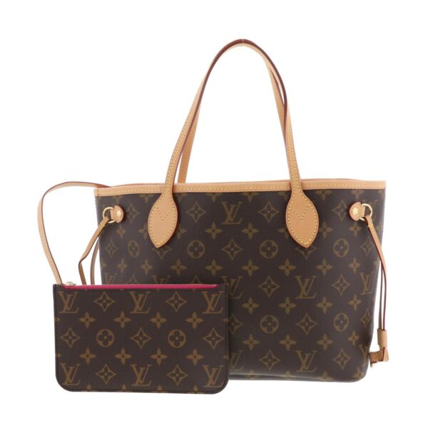 1240002021753 1 Louis Vuitton Neverfull PM Tote Bag Monogram Pivoine Brown