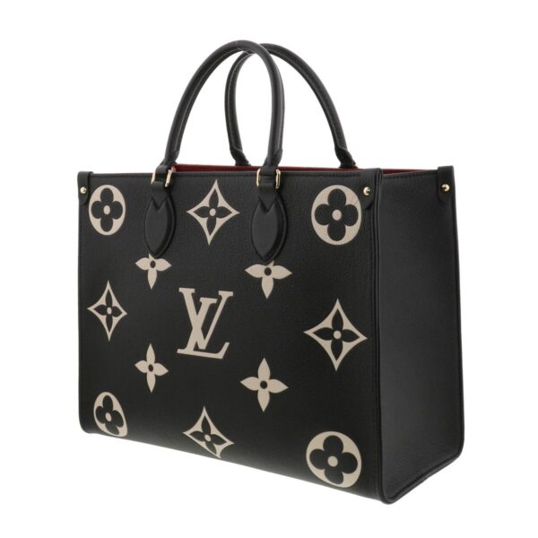 1240002021766 2 Louis Vuitton Onthego MM Shoulder Bag Monogram Black