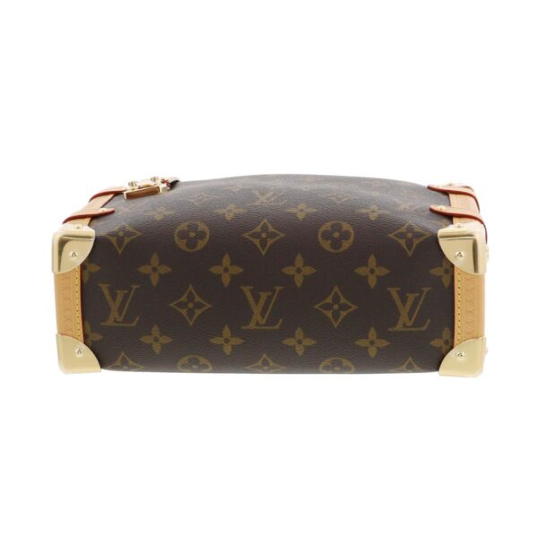 1240002021767 5 Louis Vuitton Side Trunk MM Shoulder Bag Brown