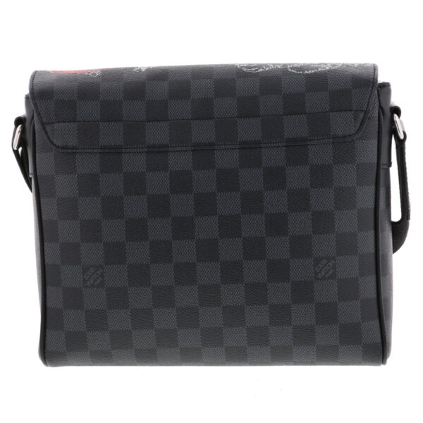 1240002021840 3 Louis Vuitton District PM NM Shoulder Bag Graphite Black