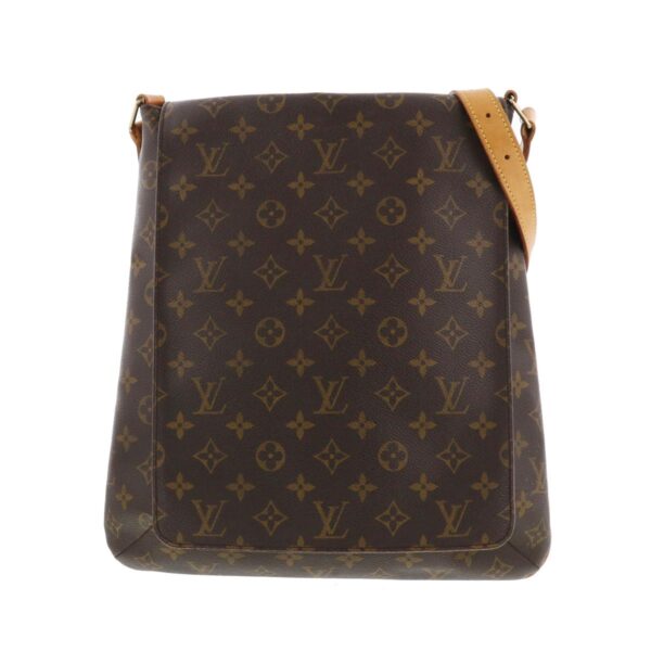 1240002022144 1 Louis Vuitton Musette Shoulder Bag Monogram Canvas Brown