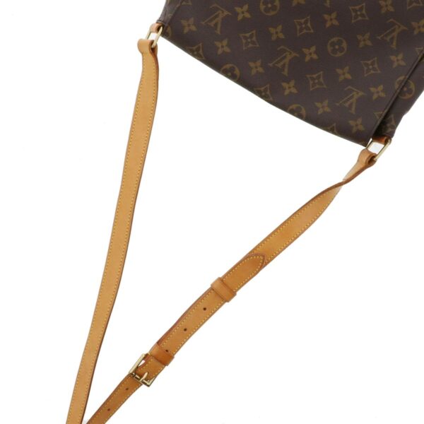 1240002022144 5 Louis Vuitton Musette Shoulder Bag Monogram Canvas Brown