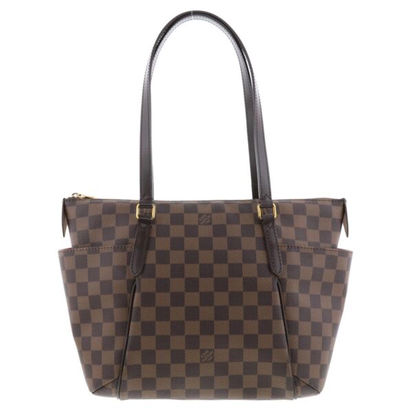 1240002022187 1 Louis Vuitton Totally PM Shoulder Bag Damier Ebene Brown